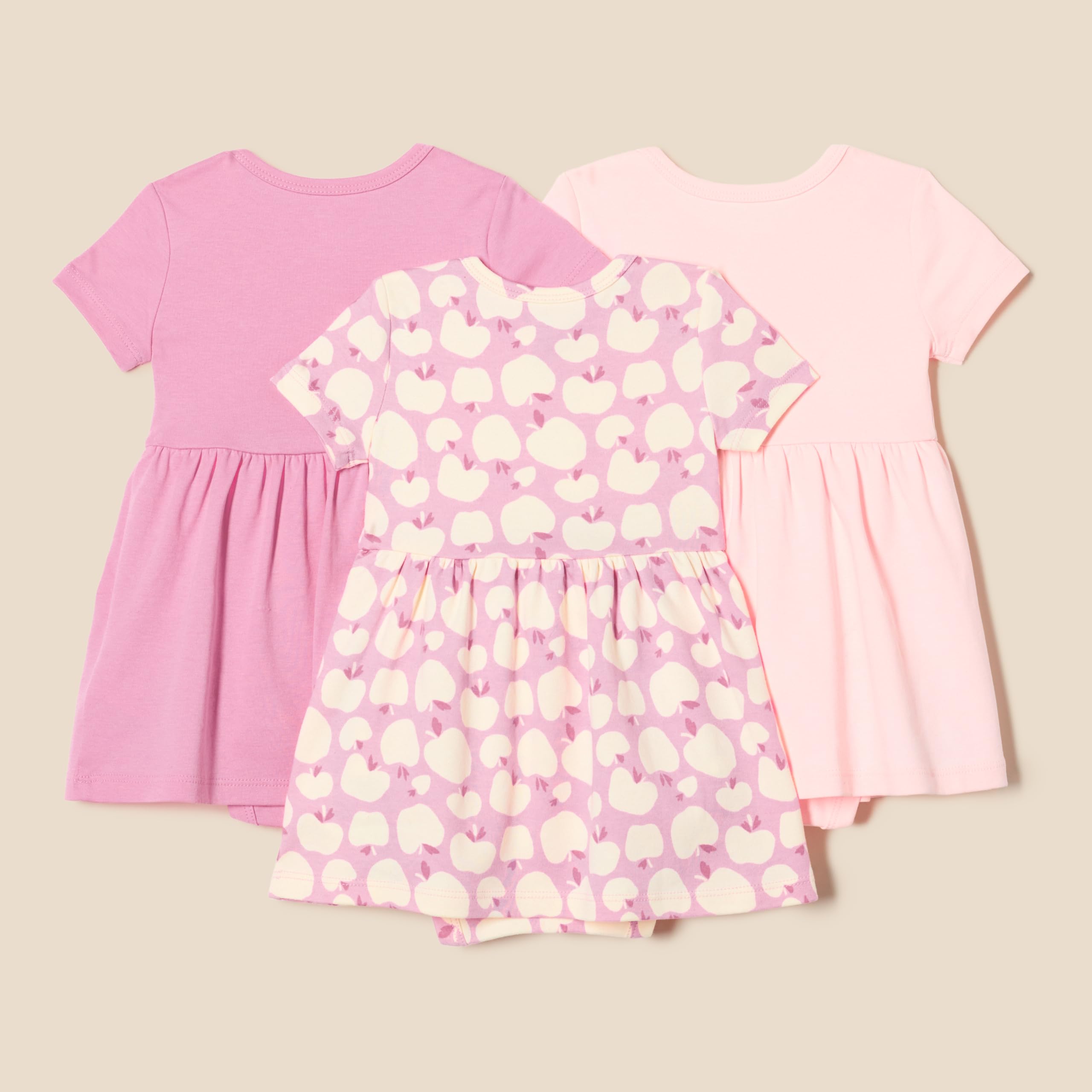 Amazon Essentials Bébé Fille Robe Body à Manches Courtes