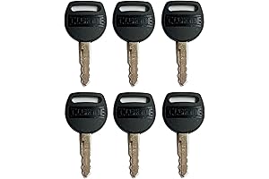 Knapheide Set of 6 Replacement Keys for Std Service Body Latches (Key Code 0008)