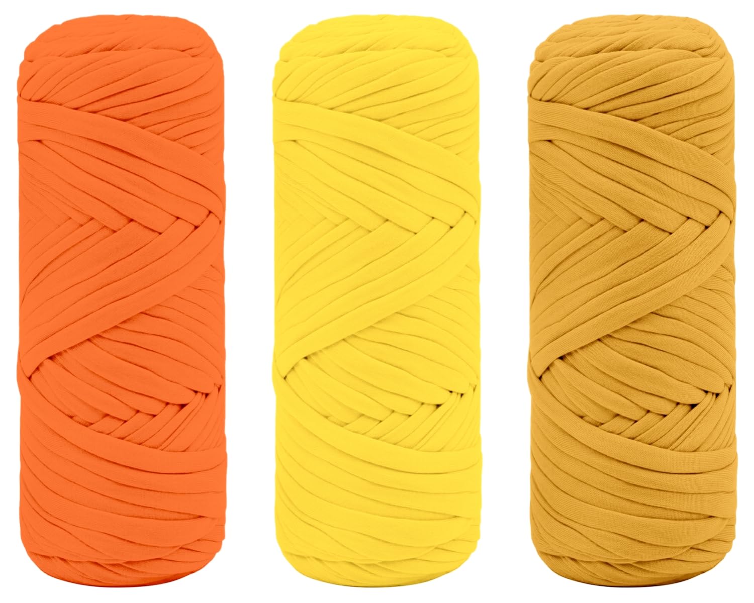 Maxee 400g T-Shirt Garn – 2 er Pack (je 200g/75m), Weiches Beilaufgarn zum Häkeln & Stricken – Farbintensiv & pflegeleicht, Ideal für Häkeltaschen/Körbe/Teppiche DIY Projekte, Handarbeiten und Deko