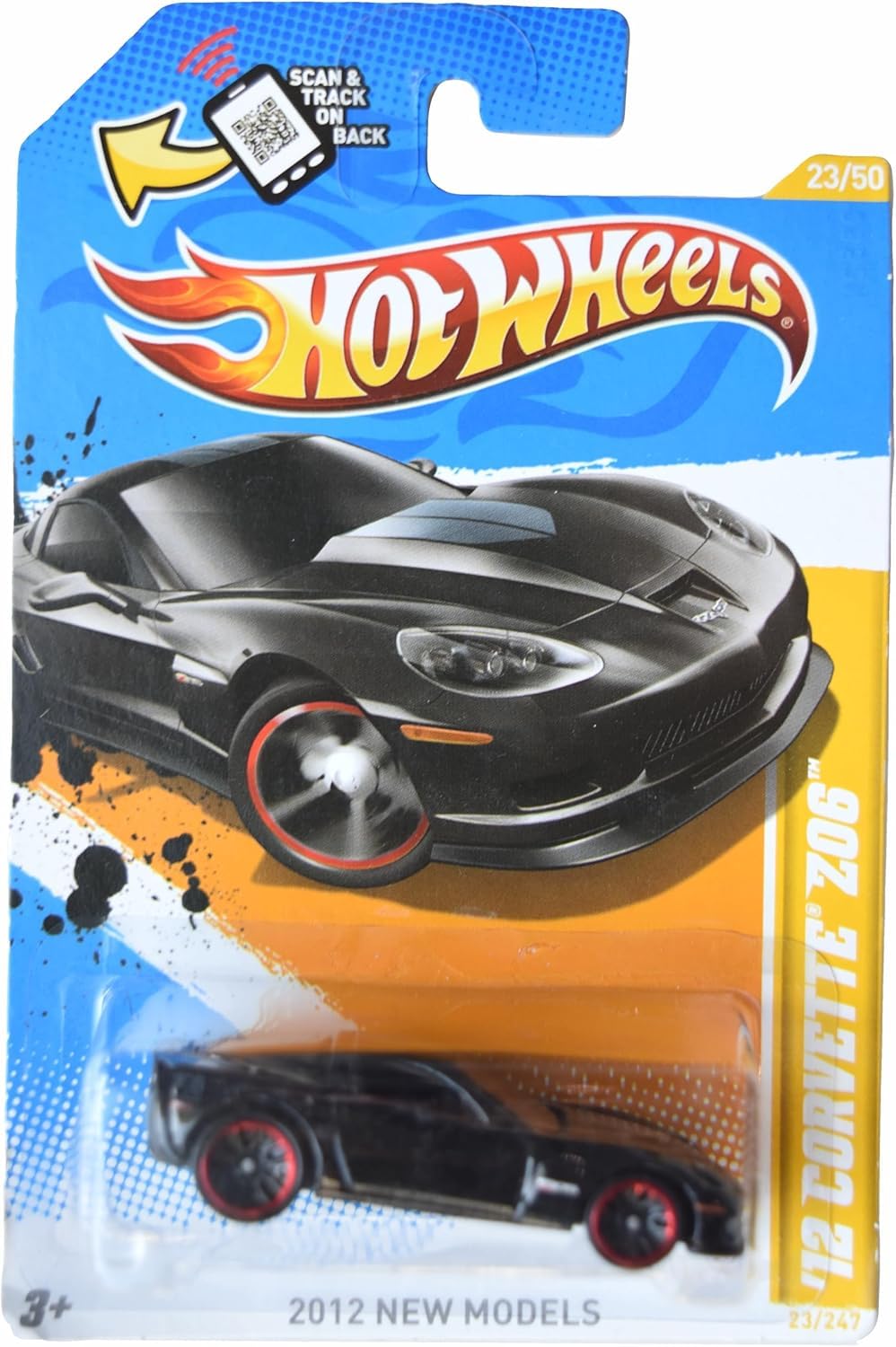 Amazon.com: Hot Wheels '12 Corvette Z06, 2012 New Models 23/50