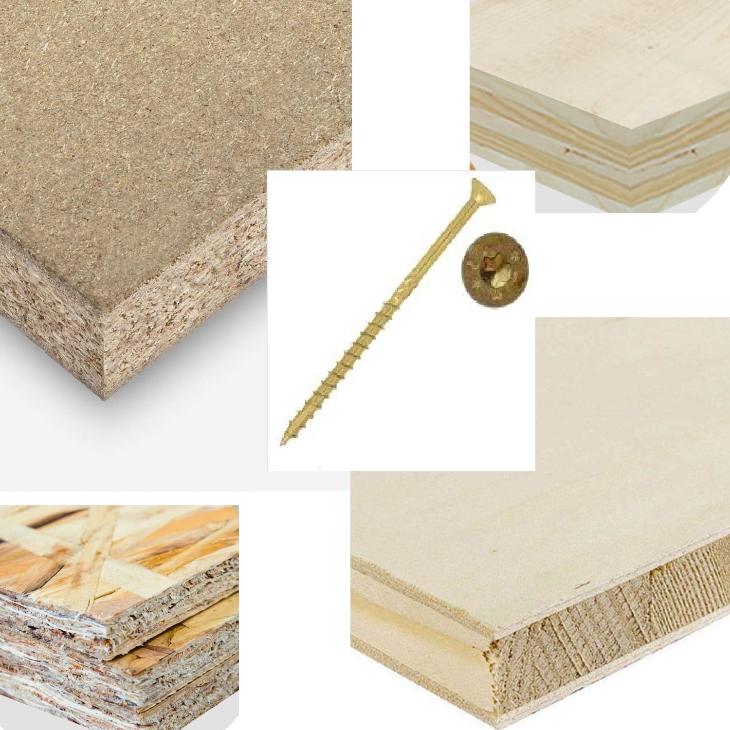 Bricoleva.it 50 Torx Wood Screws, Professional Support Screws for Joists Gazebos and DIY Works - Image 4