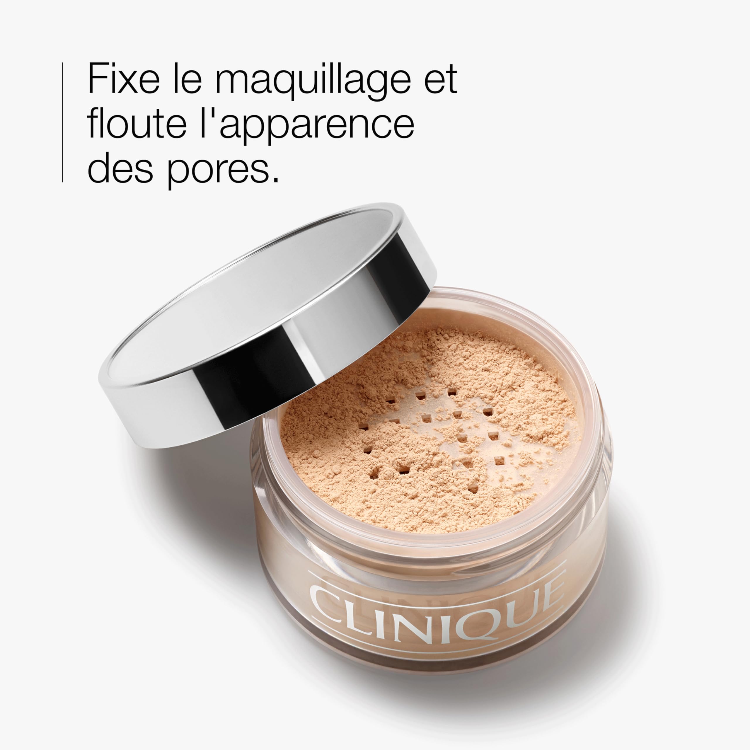 Clinique Blended Face Powder, Poudre Tamisée Toutes Peaux | Couvrance Transparente, Fini Naturel