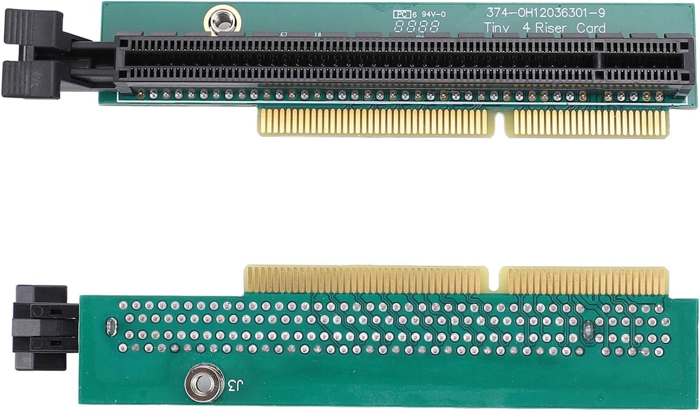 PCI E 16X Graphic Card Adapter, PCIE VGA Tiny 4 Adapter Card for ThinkCentre M910Q M910X M710Q P320 01AJ902 (Without Back Plate)