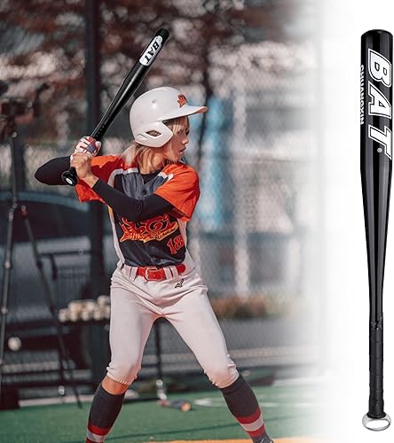 Miniatura 6 de Bate de béisbol de metal de 32 pulgadas, 30 pulgadas, ligero, tamaño completo, para jóvenes y adultos, largo e impermeable