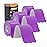 Kinesiology Tape Pro Athletic Sports (3 Rolls,60 Precut Strips) Waterproof Breathable Latex Free Tape for Ankle Wrists Knees Elastic Running Tennis Swimming Football Sports Activities Tapes(Purple