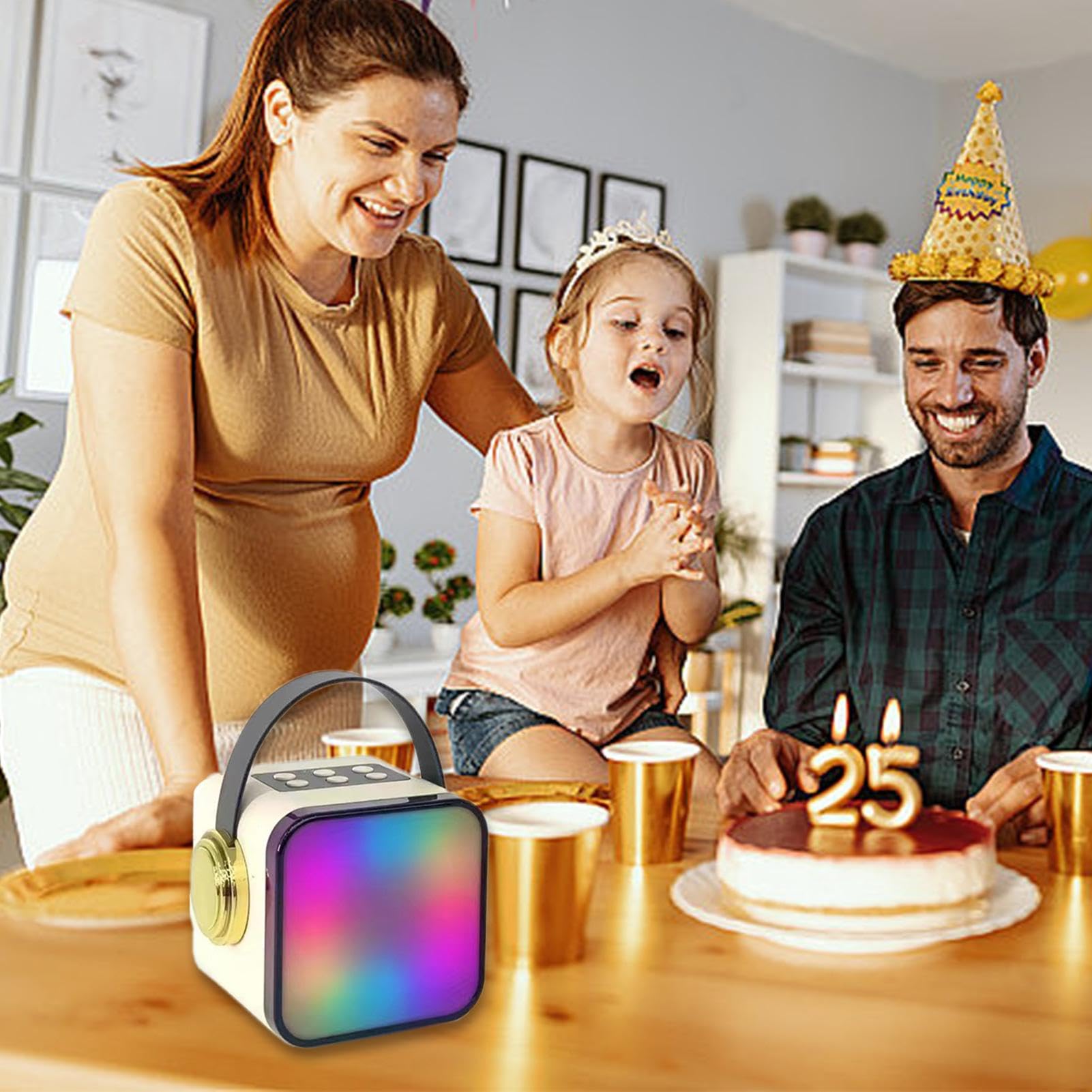 máquina del Karaoke, Altavoz portátil del micrófono, Juego de Altavoces y micrófono inalámbricos portátiles con micrófonos inalámbricos, Juego de Altavoces con micrófono, máquina de