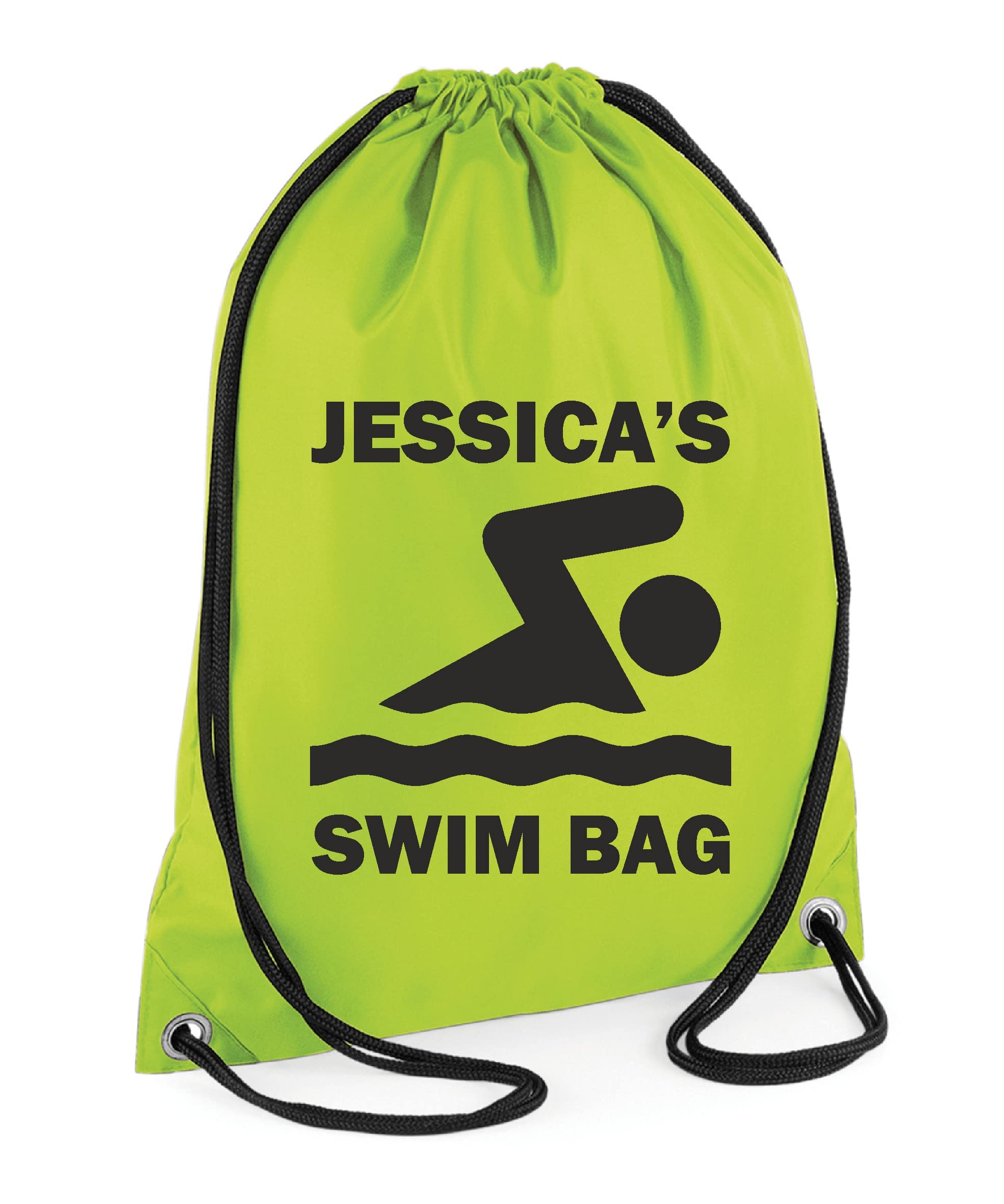 Flexi-Print Personalised PE Bag - Drawstring Gym Bag, Swimming Kit Bag, School PE Kit Bag, Kids Swimming Bag For School, Personalised Drawstring Bags For Kids, Drawstring PE Bag