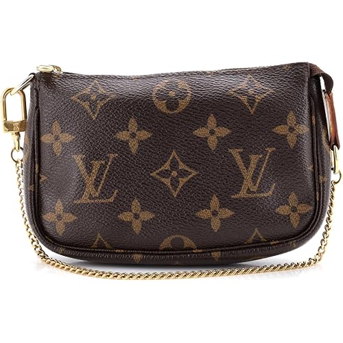 Louis Vuitton, Pre-Loved Pochette Accessoires Monogram Canvas Mini, Brown