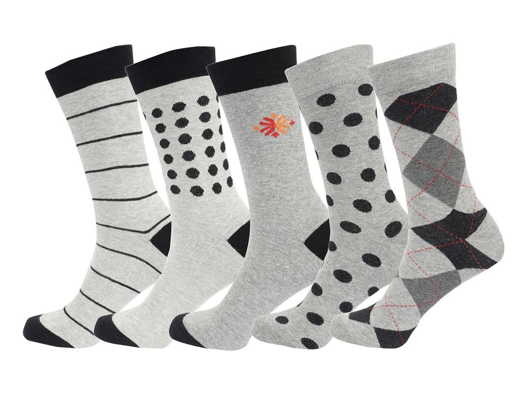 Crew Length Cotton Men Sports Socks for Running Sports Gym, Anti Breathable Softness Durable