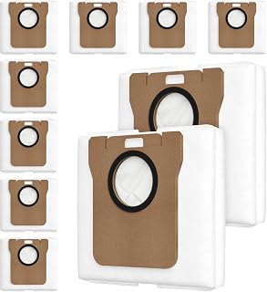 Xiaomi X10+ / X20+, X20 Pro/Max için 10 Adet Toz Torbası, Dreame L20/L10s/L10/L10s Pro/L50 Pro Ultra, L20 Ultra/X40/X50 Ultra Complete Elektrikli Süpürge, S10, S10 Pro, S20, S20 Pro, 3 için L L Büyük