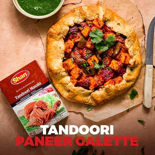 Miniatura 4 de Shan Mezcla de recetas y condimentos Tandoori de 1.76 onzas (1.76 oz) – Especias en polvo para pollo al estilo Tandoori – Adecuado para vegetarianos