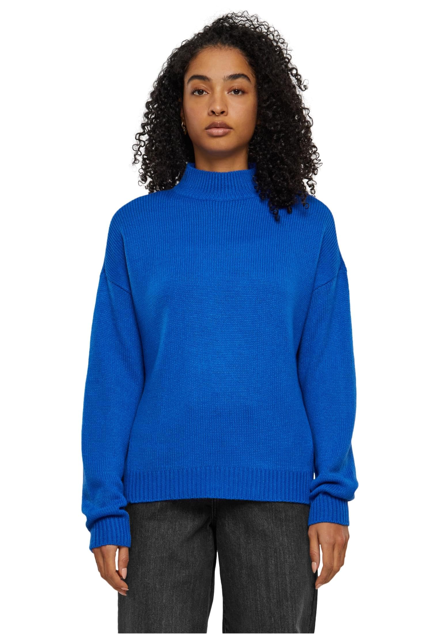 Urban Classics Damen Ladies Oversize Turtleneck Sweater