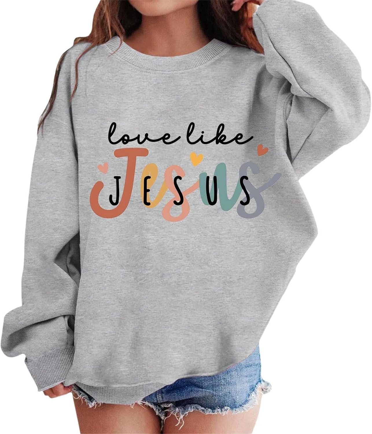 I Am a Child of God Sweatshirt Kids Christian Jesus Sweatshirts Fall Bible Verse Pullover Casual Long Sleeve Tops