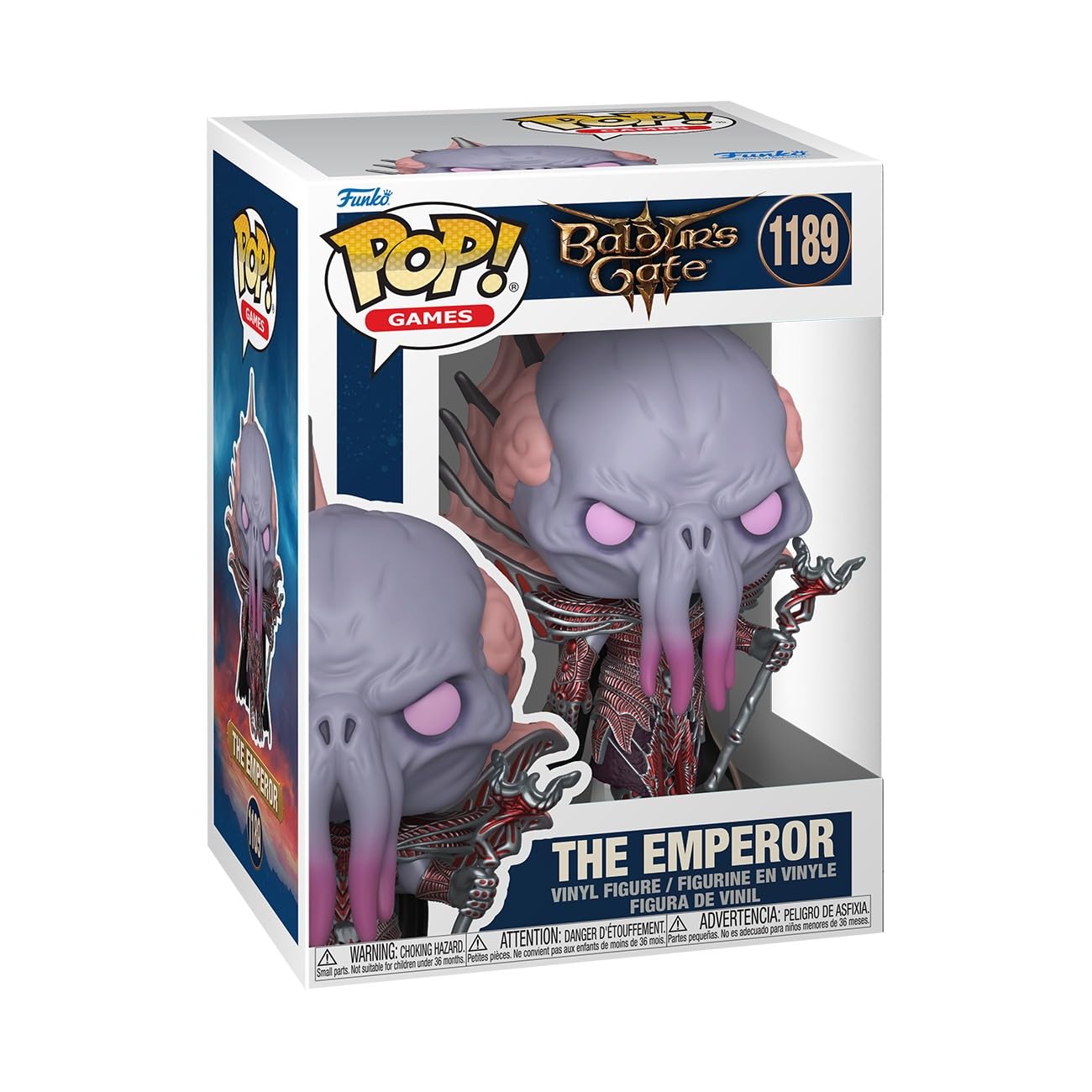 Funko Pop! Games: Baldur's Gate 3 - The Emperor - Collectable Vinyl Figure - Gift Idea - Official Merchandise - Toys for Kids & Adults - Video Games