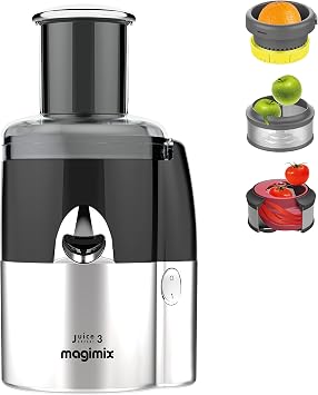 Magimix Juice Expert 3 | Juice, Smoothie & Plant-Based Milk Maker Machine | Easy Maintenance | Satin/Black, 18082