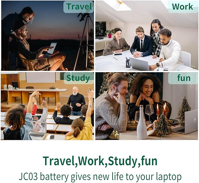 Batería de Laptop DMKAOLLK JC03 2600mAh 10.95V miniatura 5