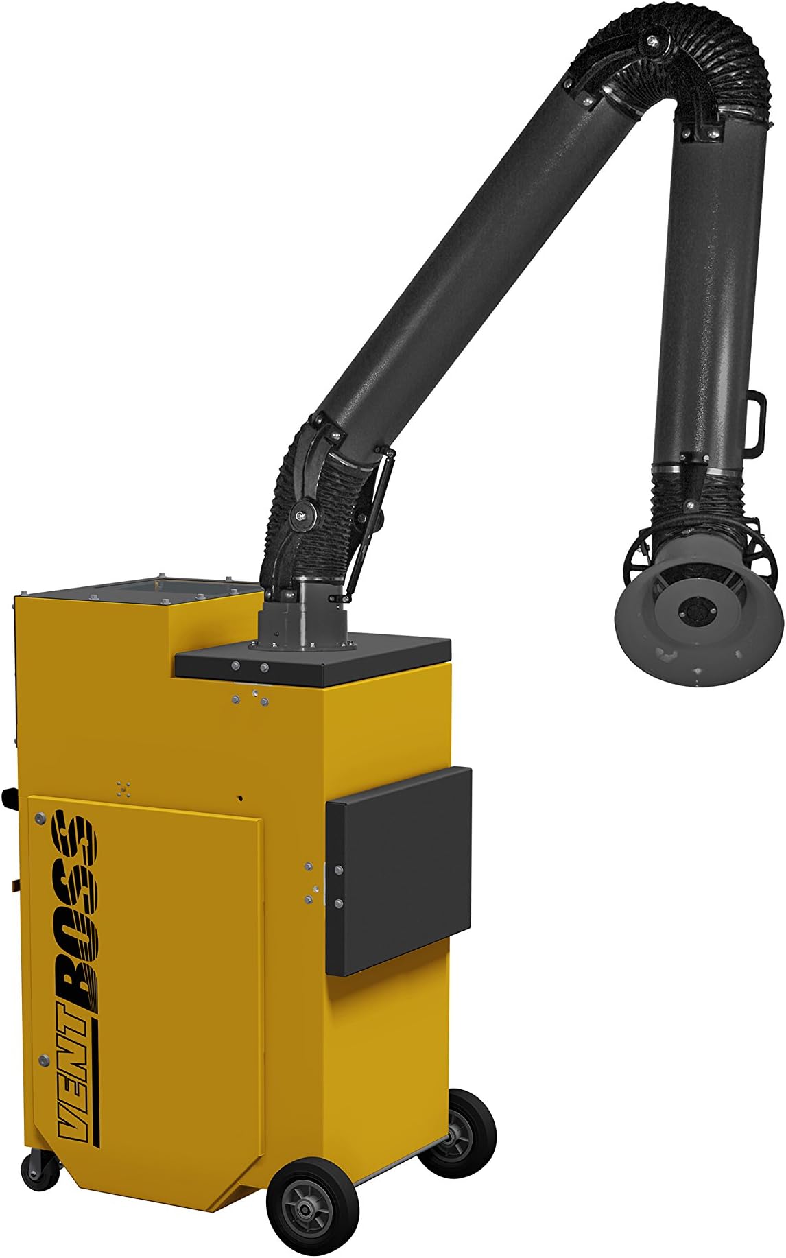 VentBoss S123/G123 Portable Weld Fume Extractor w/ (1) 8" x 14' Fume Arm, 1200 CFM