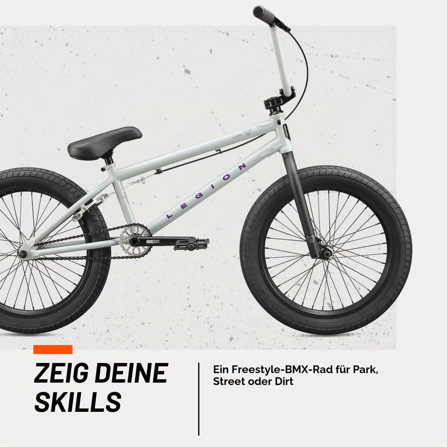 Mongoose Legion L100 2021 Komplettes BMX Fahrrad