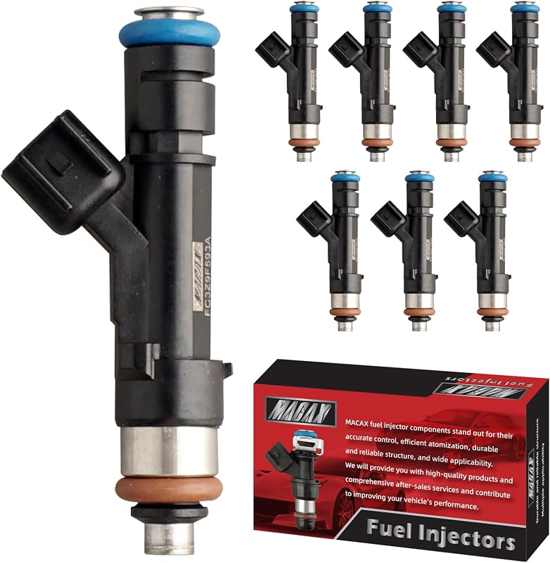 Kit de 8 bicos injetores de combustível MACAX FJ1520 para Ford 6.2L V8 – Substitui CM5243