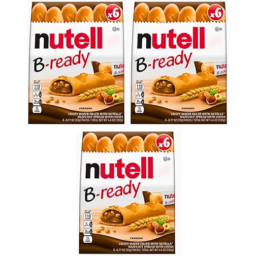 Nutella B-ready Bars - 132g