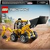 LEGO Technic Backhoe Loader 42197 – Back Digger for Girls and Boys 7 Years Old and Over, Construction Set with Bucket and Balancer, Gift Idea (104 Pieces)