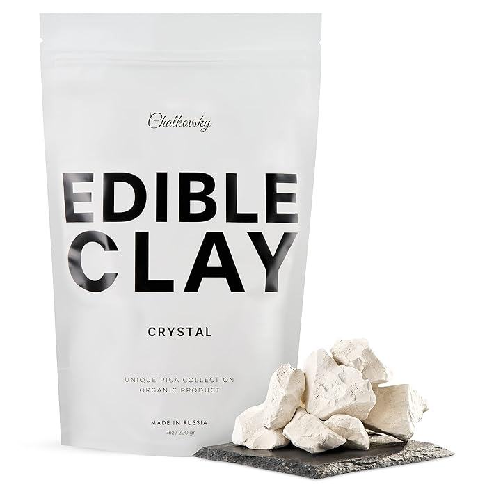 Buy Chalkovsky Premium Edible Clay Crispy Clay Chunks for Eating