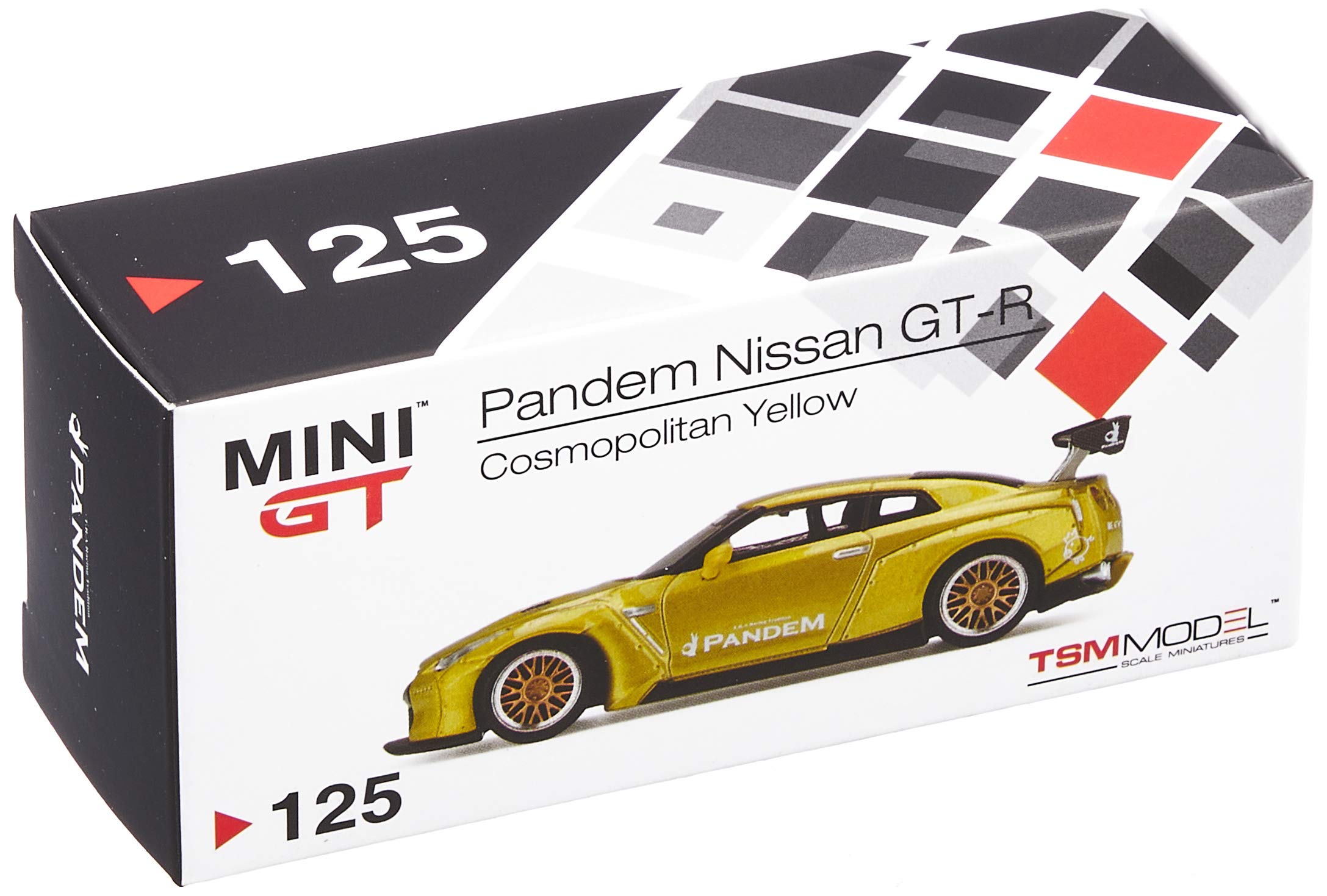 Amazon | MINI GT 1/64 パンデム ニッサン GT-R R35 GTウィング