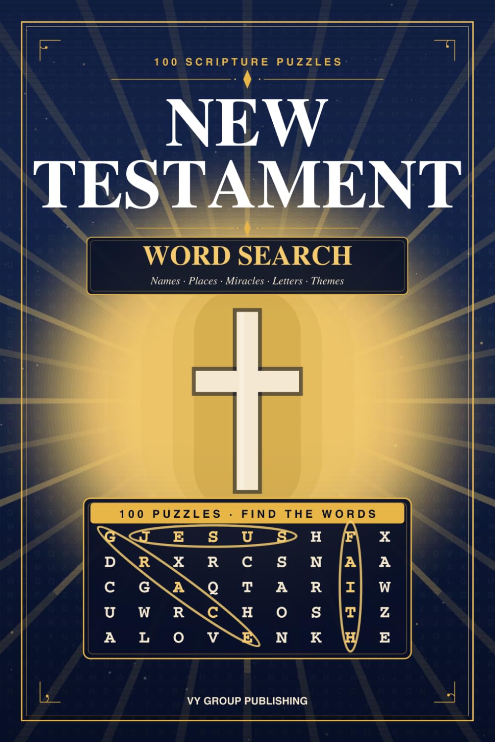 NewTestament Word Search: 100 Bible Word Search Puzzles from the New Testament