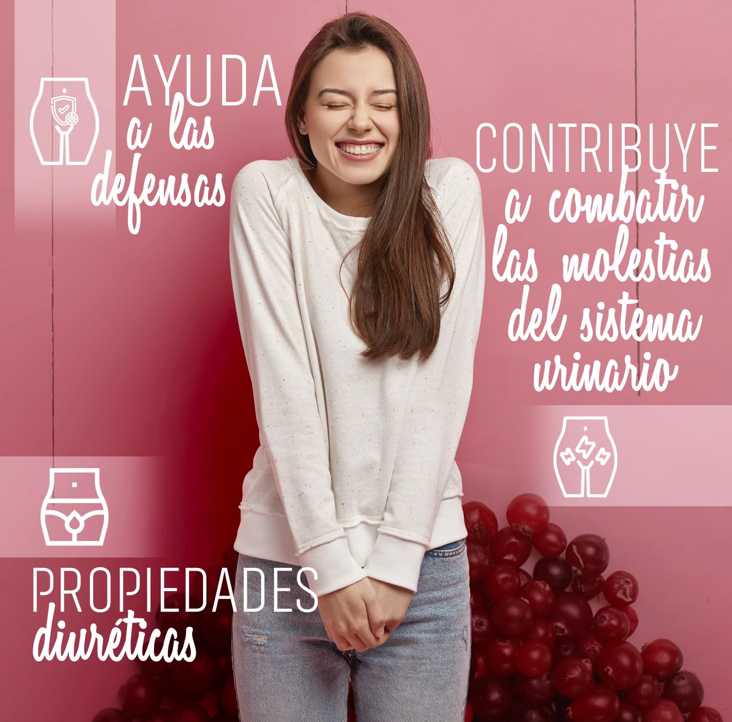 Nature Essential | Arándano Rojo 12.000 mg | 2 Unidades | 30 Cápsulas Vegetales | Ayuda a Reforzar el Sistema Inmune y la Salud del Tracto Urinario | Vitamina C y D-Manosa