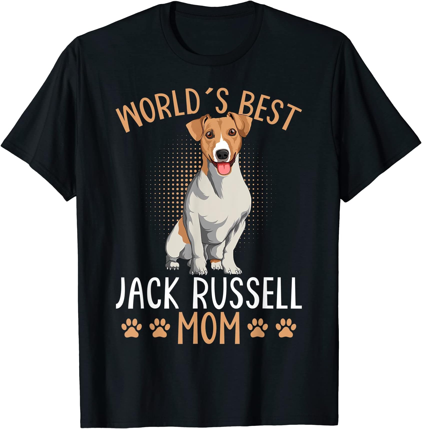 World´s Best Jack Russell Terrier Mom Dog Mama Funny Women T-ShirtOEKO-TEX STANDARD 100