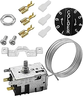 800393 | 800306 | 831932|461387 – Refrigerator Temperature Control Kit Replacement Part Compatible with True Refrigerators,Freezer Thermostat,Fits For TC,TSD,T Series,GDM,GEM,G4SM