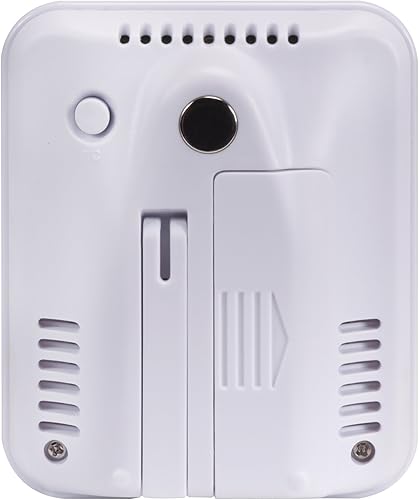 Miniatura 3 de AcuRite Termómetro e higrómetro digital para interiores con medidor de temperatura y humedad y niveles de comodidad (01131M), color blanco