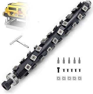 Spiral Cutter Head and Helical Cutterhead Replace for DeWalt Planer DW735 DW735X Planer Compatible with Dewalt DW735 DW735...