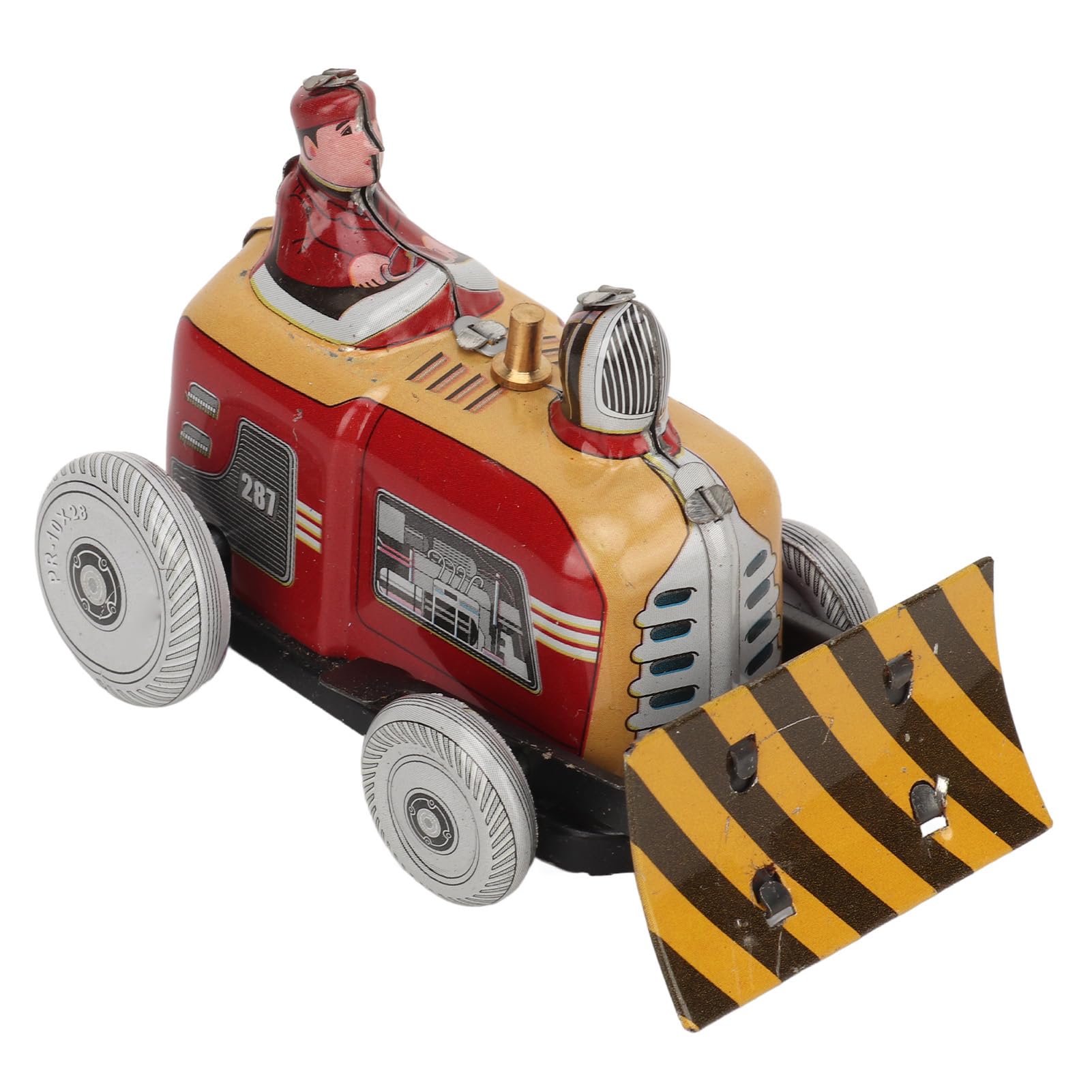 Carrito De Hojalata Vintage De Cuerda – Juguete Nostálgico Y Funcional, Ideal Para Decoración Y Sesiones De Fotos, Regalo Para Coleccionistas