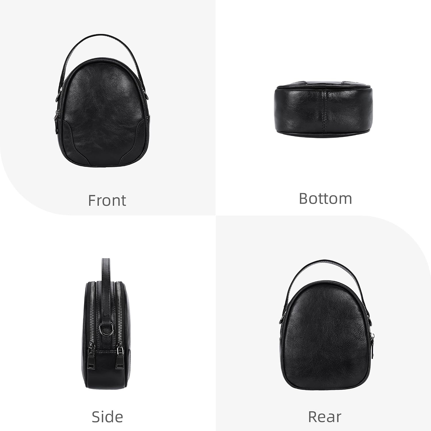 Iswee Small Crossbody Bags for Women Travel Leather Shoulder Bag Mini Purses and Handbags Designer Satchel Ladies Hand Bag