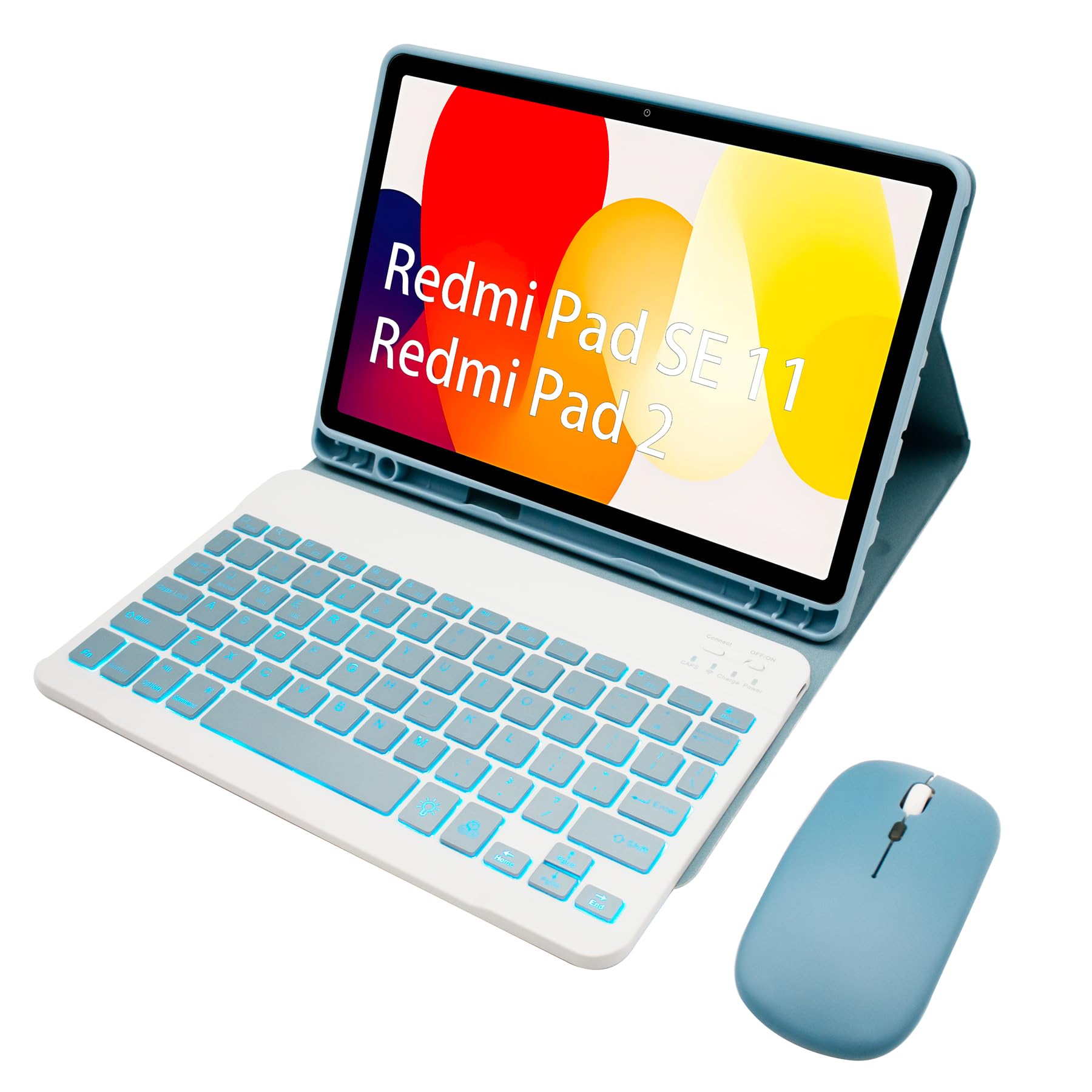 Amazon.com: GYSDCAZ Keyboard Case for Redmi Pad 2 2025/Redmi Pad