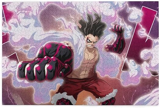 Amazon Co Jp ワンピース ルフィ ギアフォース パズル ジグソーパズル 脳部運動 ストレス解消 1000ピース 木製 大きなピースジグソーパズル 大人用 アニメ 漫画 すべてのピースがユニーク 娯楽 壁飾り お祝い 参照ポスター付き おもちゃ