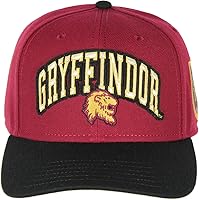 Vista 2 de Harry Potter Gryffindor - Gorra ajustable con diseño de escudo de casa, Gryffindor