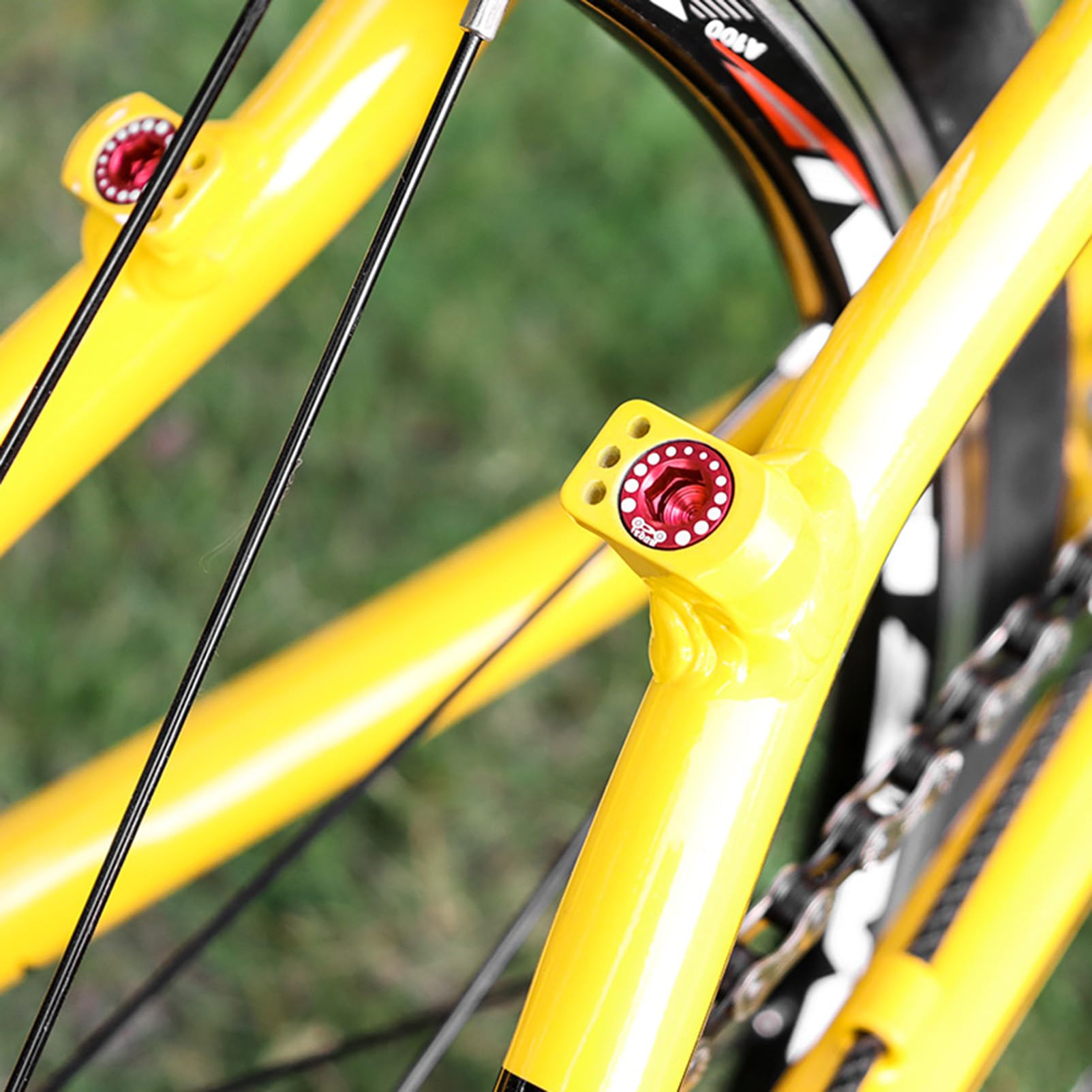 Amazon | 4枚 ボルト用Vブレーキ穴、マウンテン バイク ブレーキ ネジ