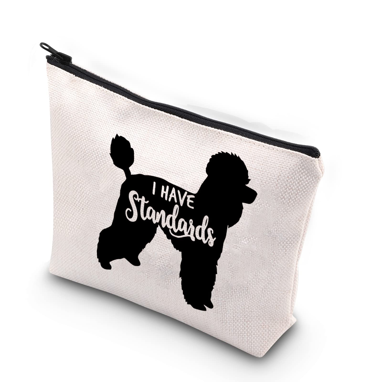 XYANFA I Have Standards Poodle Makeup Bag