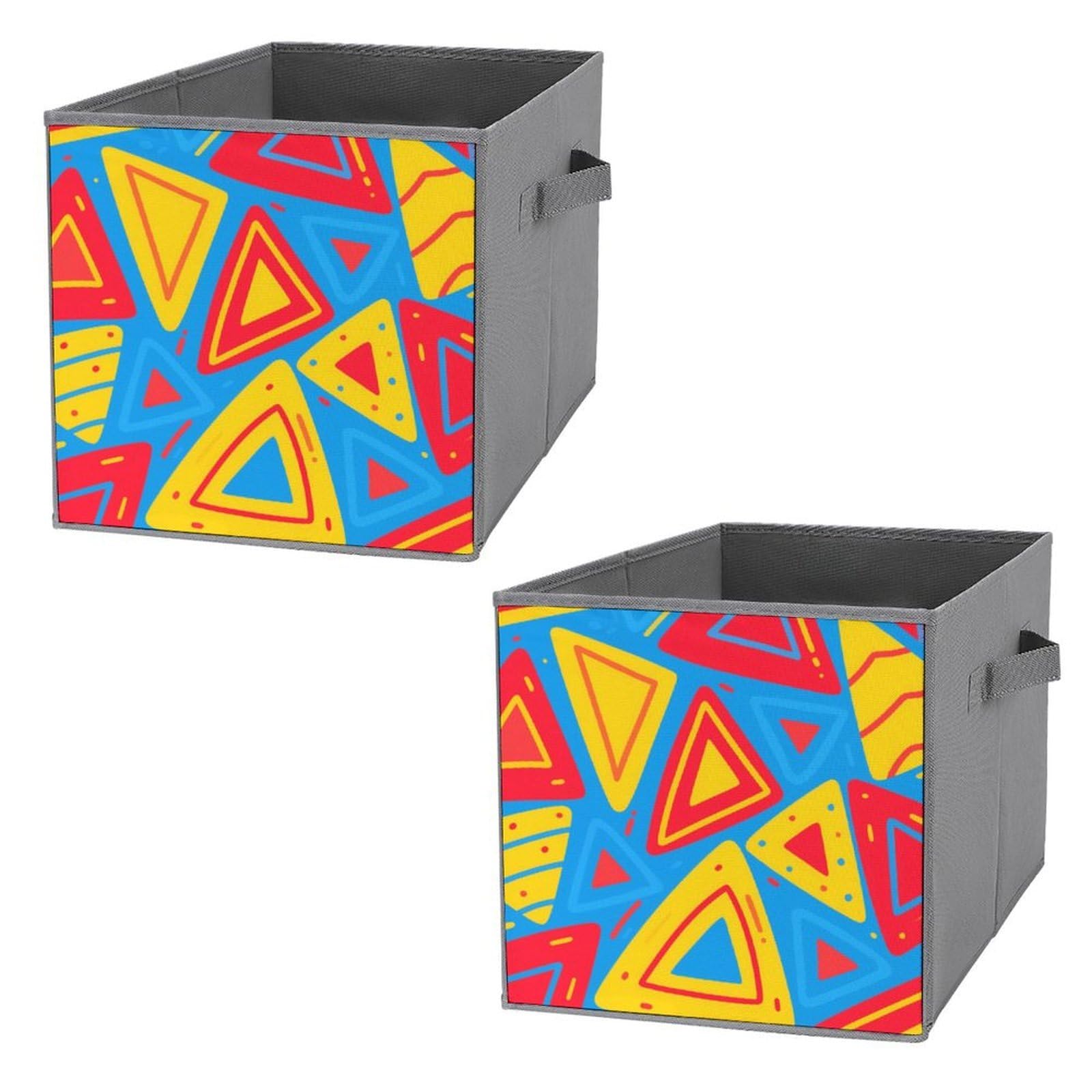 Panier de rangement pliable Triangle Vitality pour vêtements de chambre