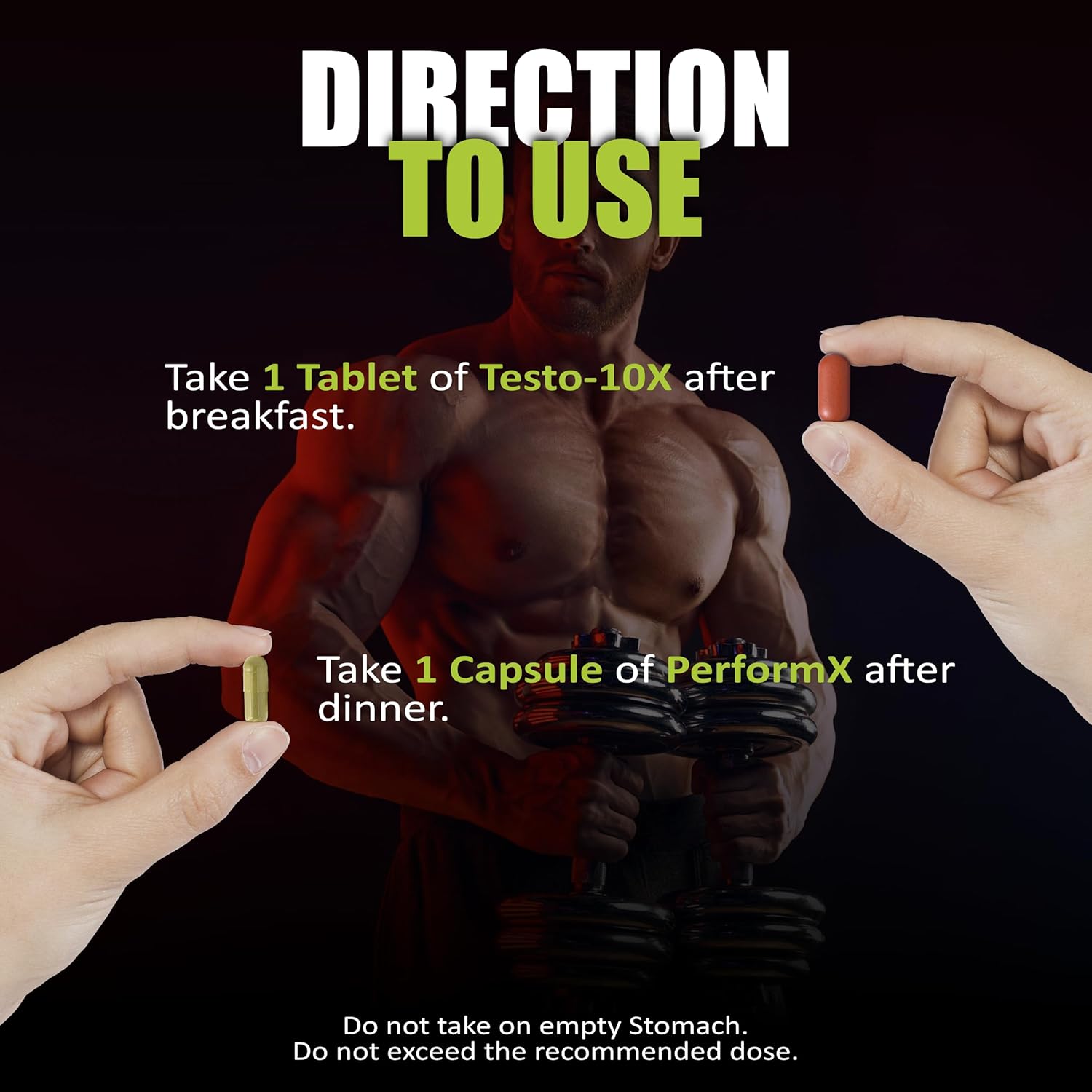 End2nd Nutrition Testo -10X and Performance Natural Testosterone Booster Supplement for men. Shiljit, Gokhru, Ashwagandha, Safed Musli | Shakti, Staminom and Performance - (Combo Pack) 120n End2nd Nutrition Testo -10X and Performance Natural Testosterone Booster Supplement for men. Shiljit, Gokhru, Ashwagandha, Safed Musli | Shakti, Staminom and Performance - (Combo Pack) 120n