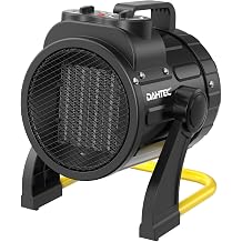 Ceramic Garage Heater, 1500W Electric Space Heater with Thermostat