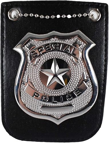 Miniatura 6 de NOVELTY GIANT WWW.NOVELTYGIANT.COM Insignia de policía de juego de simulación con collar de moda de cadena