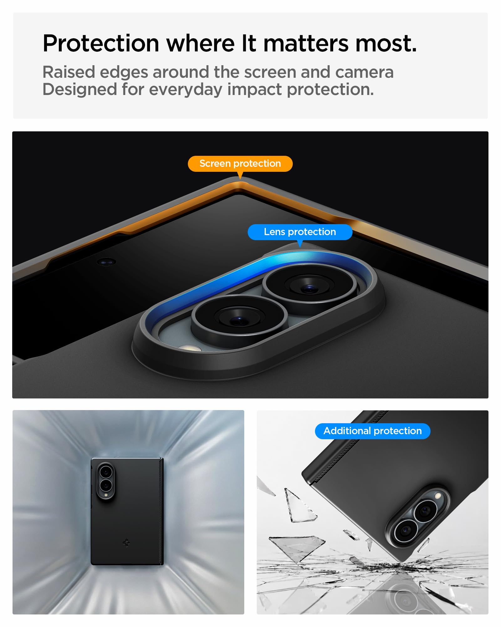 Spigen Airfit Pro MagFit Case for Samsung Galaxy Z Fold 8, Black — Amazon image 7