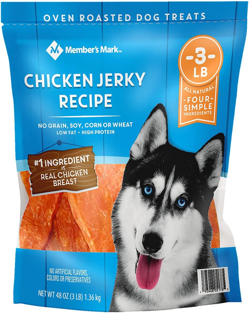 Member's Mark Chicken Jerky Recipe Dog Treats (48 Ounce)