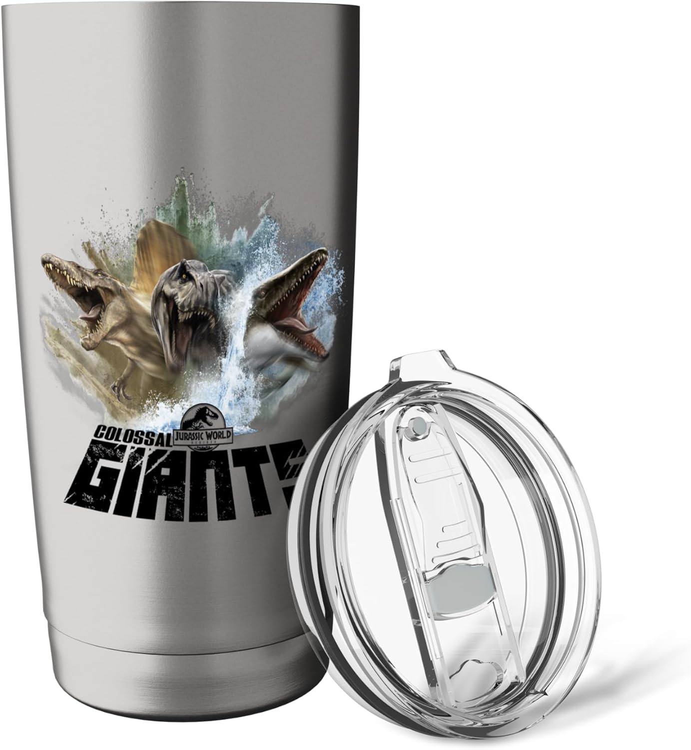 Jurassic World Rebirth Colossal Giants Stainless Steel Insulated Tumbler