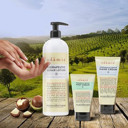 Miniatura 8 de adamia terapéutica Reparación Loción con aceite de macadamia Nut y promega-7