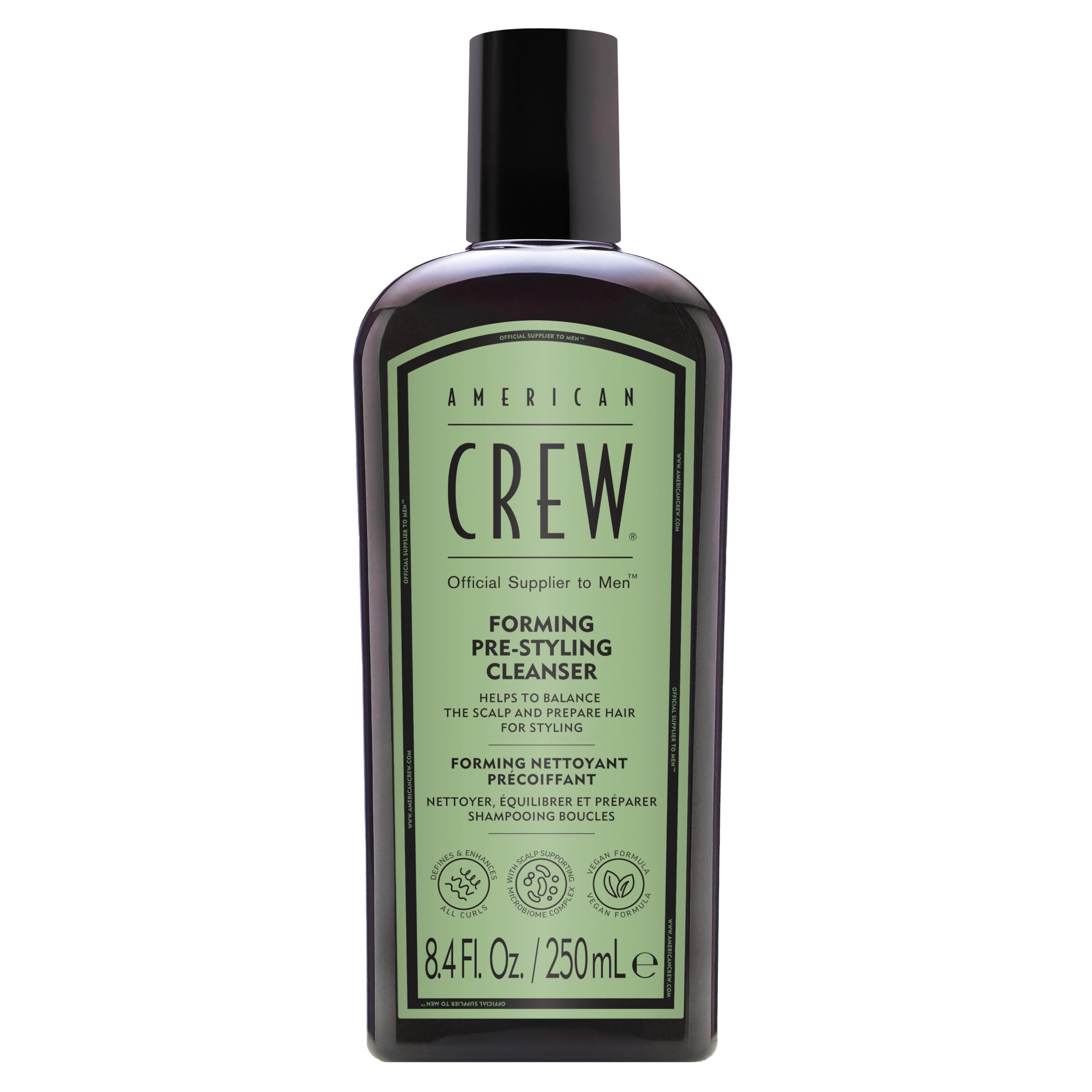 American Crew Forming Pre-Styling Shampoo, Green, 250 ml (Pack of 1)