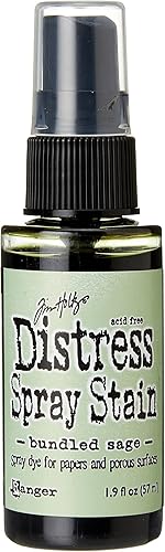 Vista 8 de Ranger Tim Holtz - Botellas de manchas en aerosol envejecido, 1.9 onzas, lino antiguo Multicolor